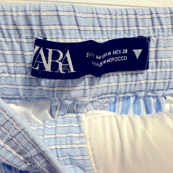 Striped Zara Boxer Style Pants - Picture 2 of 4